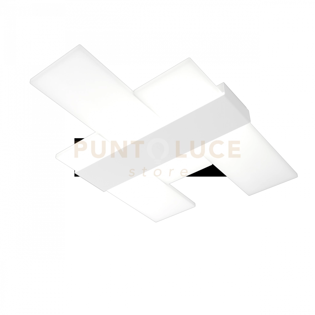 FLIGHT APPLIQUE-PLAFONIERA GRANDE BIANCO CCT 1180-70-BI