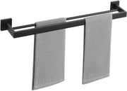 Sostegno asciugamano da parete in acciaio inossidabile 70cm con doppio sostegno per asciugamani per bagno e cucina