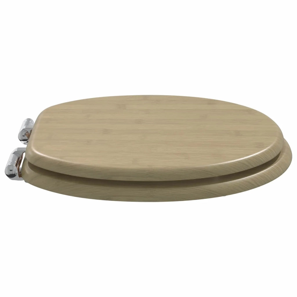 Sedile per toilette con chiusura morbida Colore bamboo chiaro CFW7632227