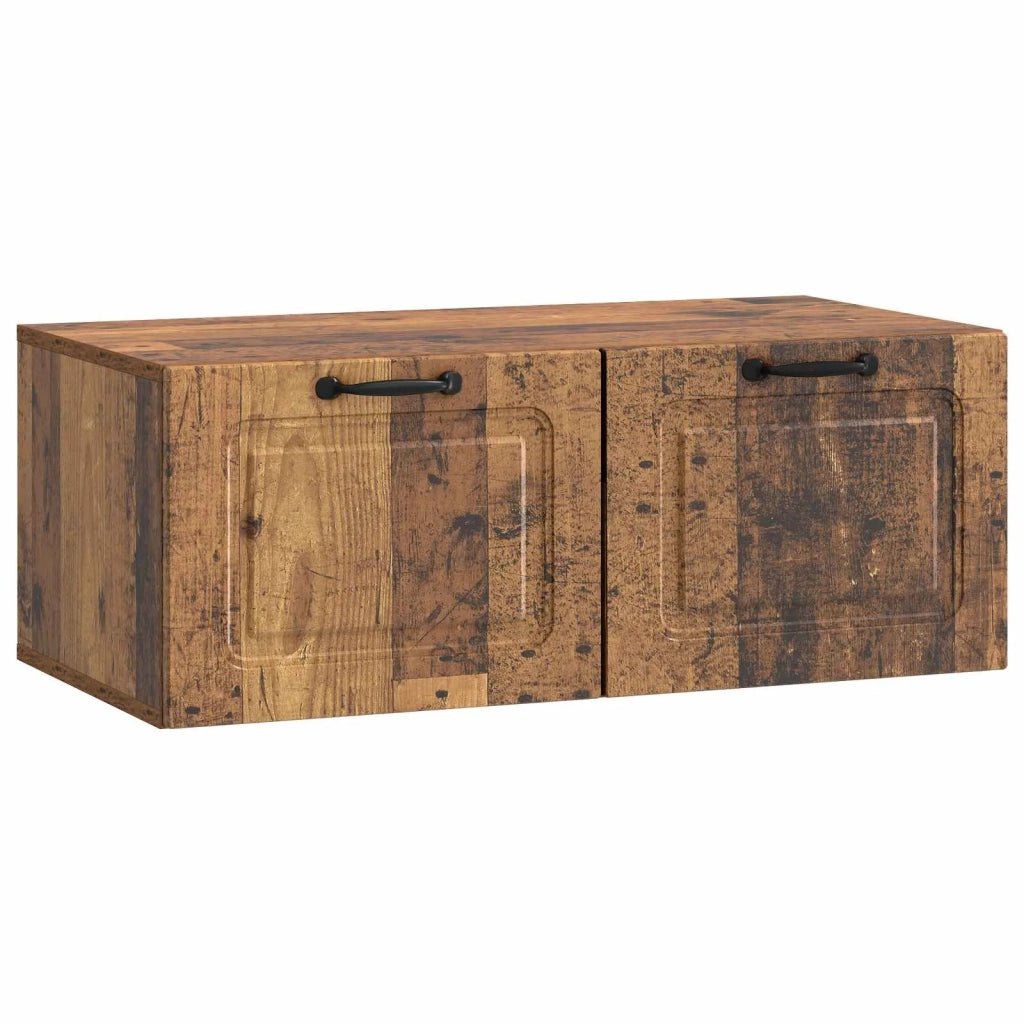 Mobile Porta TV da Muro Legno antico 78,5 x 41 x 30 cm 899373