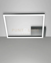 BARD PLAFONIERA ANTRACITE NW A LED 4000K - 39W - 4050 lm DIMMERABILE C/ACC