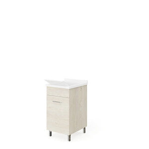 LAVATOIO LEGNO 45X50 ROVERE GHIACCIO- SAVINI DUE- 1,0 pz