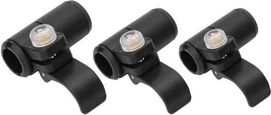 Clip per calzini per escursioni - 3 pezzi - Materiale in gomma di alta qualità - Adatto per 14mm/16mm/18mm - Sostenibile - Utilizzo confortevole - Calzini per escursioni