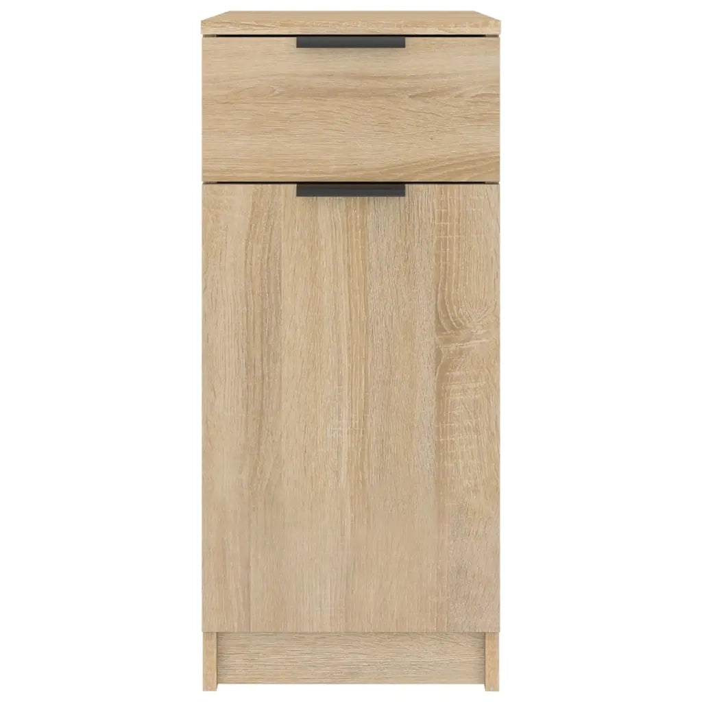 Armadietto da Scrivania Rovere Sonoma 33,5x50x75 cm Legno 811505
