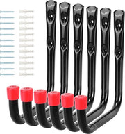 Supporto per attrezzi pesante per garage - appeso a gru per conservare kayak, biciclette, canoe, sedie a sdraio - 16 mm 19 mm (18 x 19 cm)