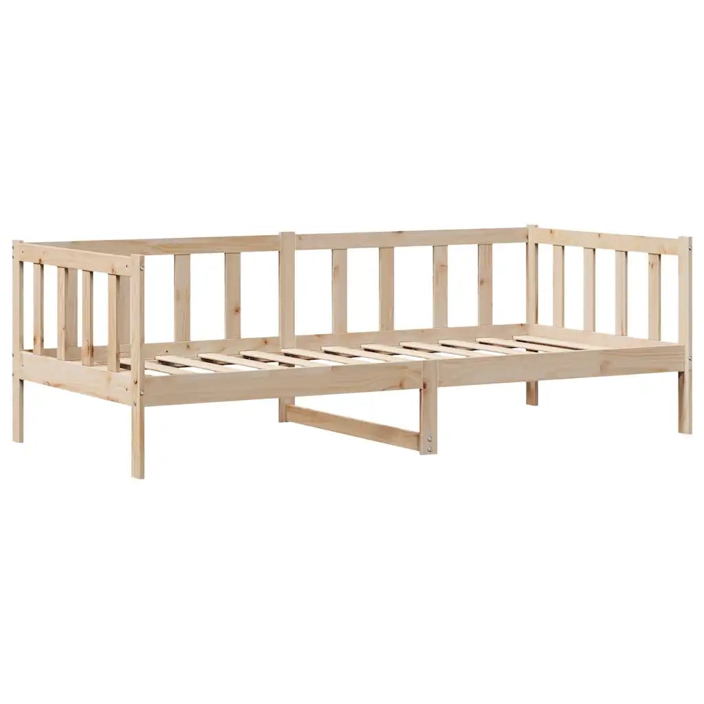 Letto singolo | Letto per adulti | Dormeuse con Cassetti 90x190 cm in Legno Massello Pino