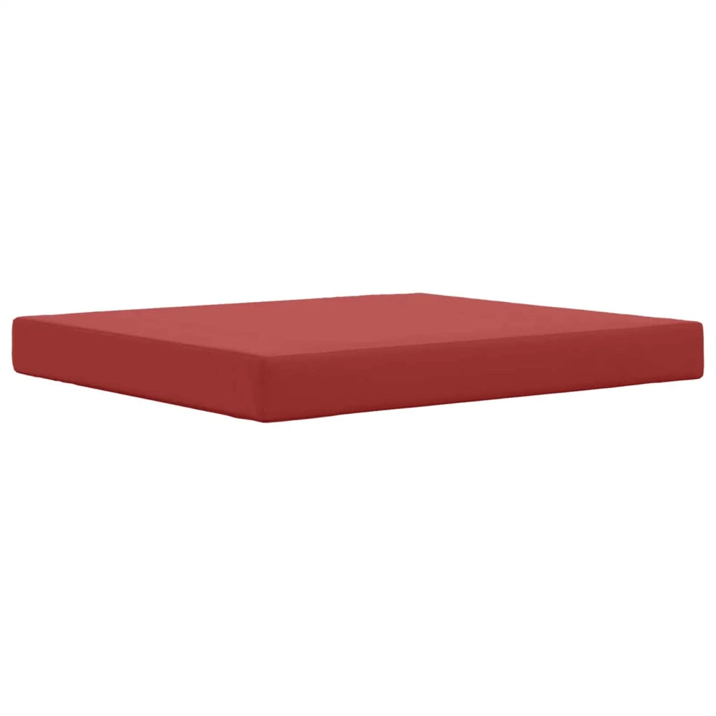 Cuscino per divano da esterno 2 pcs Rosso vino Poliestere