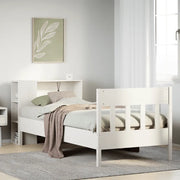 Letto con Libreria senza Materasso 75x190 cm in Legno Pino 3323207