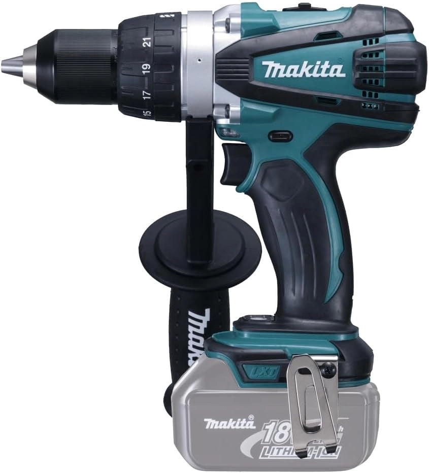 ENSEMBLE DE 4 MACHINES MAKITA 18 V LI-ION 4 AH (DDF458 + DTD152 + DHR202 + DGA452) - DLX4054MX1