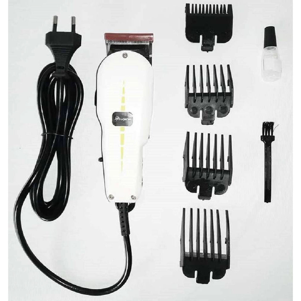 Trade Shop - Tagliacapelli Professionale Elettrico Con Filo Trimmer Regola Barba Geemy Gm1021 -