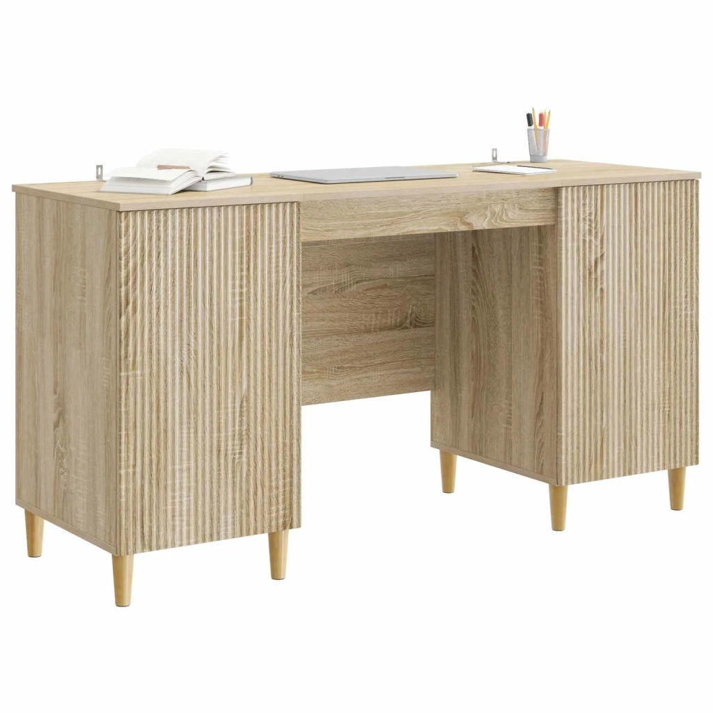 Scrivania Rovere Sonoma 142,5 x 50 x 75 cm Legno ingegnerizzato