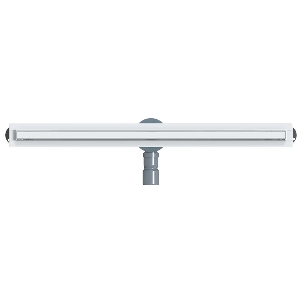 Scolascale per doccia a 360° con modello slim Argento 80 cm