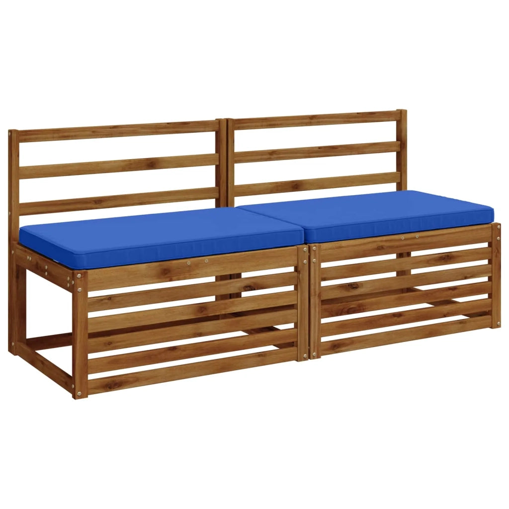 Cuscini per Panchina a 2 Pezzi VUGHT 2 pz 100% Poliestere 951665