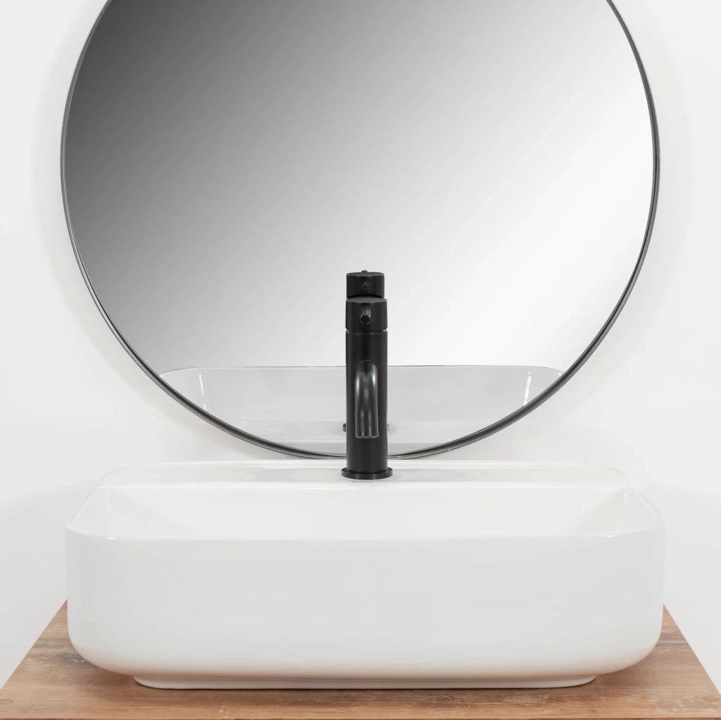 Lavabo Da Appoggio Rea Martina White