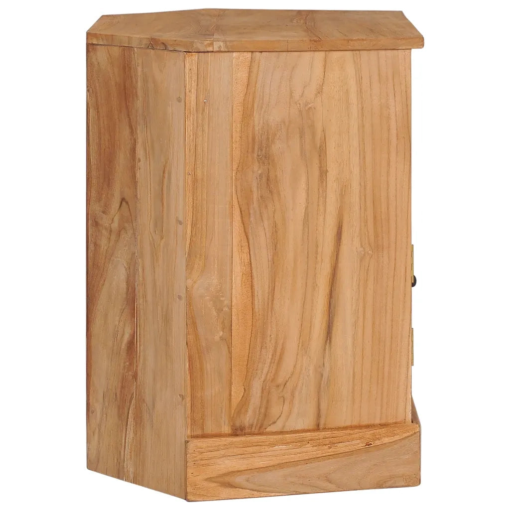 Credenza Angolare 60x45x60 cm in Legno Massello di Teak 288898
