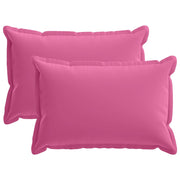 Federa 2 pcs HOUTEN Rosa 30 x 50 cm Poliestere 916225