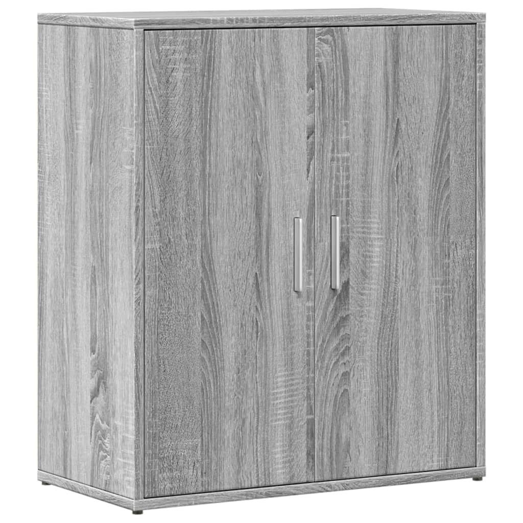 Buffet credenza cassettiera armadio mobile contenitore organizer per cucina soggiorno salotti set da 2 Sonoma 60 x 31 x 70 cm legno ingegnerizzato grigio 02_0036957