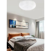 Trade Shop - Plafoniera Da Soffitto 45 W Rotondo Rigato Luce Fredda 6500k Fst-40a26354 38.5cm -