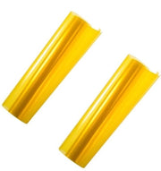 Foglia colorata per fari anteriori - Protezione e stile - 30 x 200 cm - Giallo - Adatto per auto e motocicli - Resistente ai raggi UV