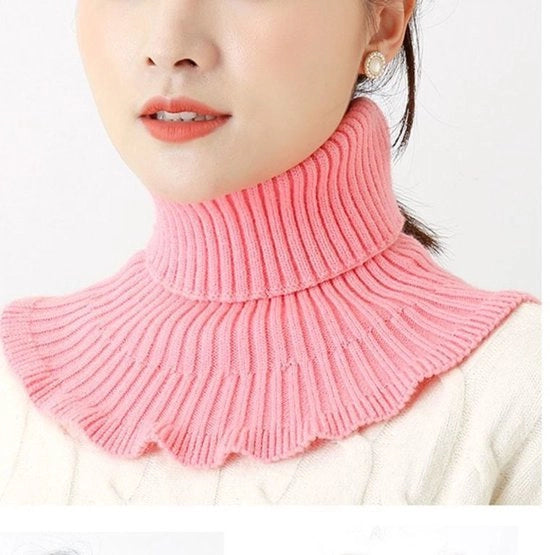 10 scialli di lana a maglia, colli caldi, colli decorativi, protezioni collo, piccoli foulard, cappotti estivi e invernali per donne per rimanere calde
