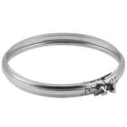 Fascetta bloccaggio monoparete acciaio inox canna fumaria collare tubature *** misura Ø 300 mm, confezione 1