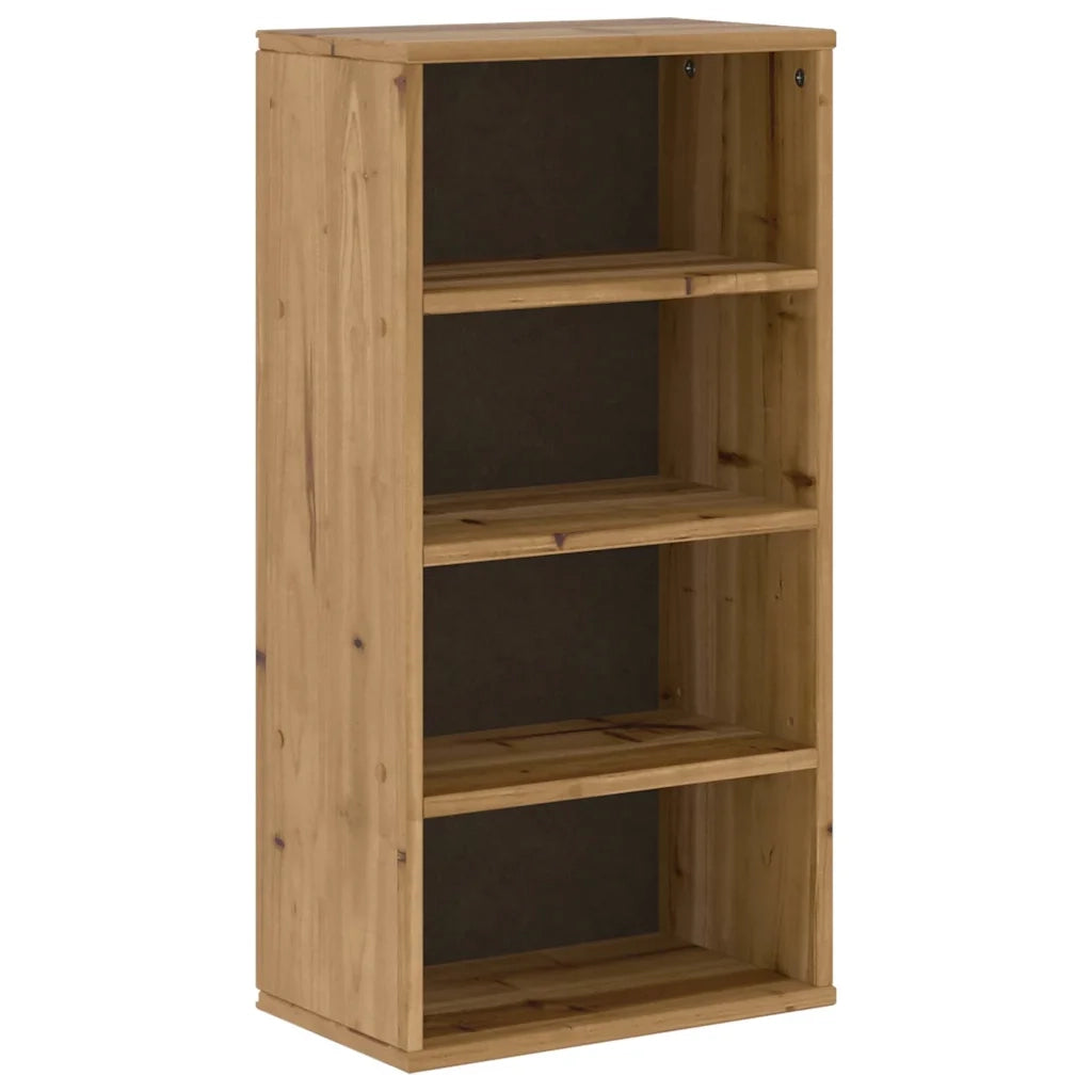 Mobile TV 5 pz con Contenitore ODDA in Legno Massello di Pino 3365378