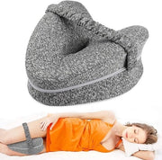 Cuscino per ginocchia ortopedico - Cuscino per gamba e ginocchia - Cuscino laterale ergonomico - Cuscino a memoria di forma - Supporta schiena e gambe - Rimovibile con cinturino - Supporto ginocchia