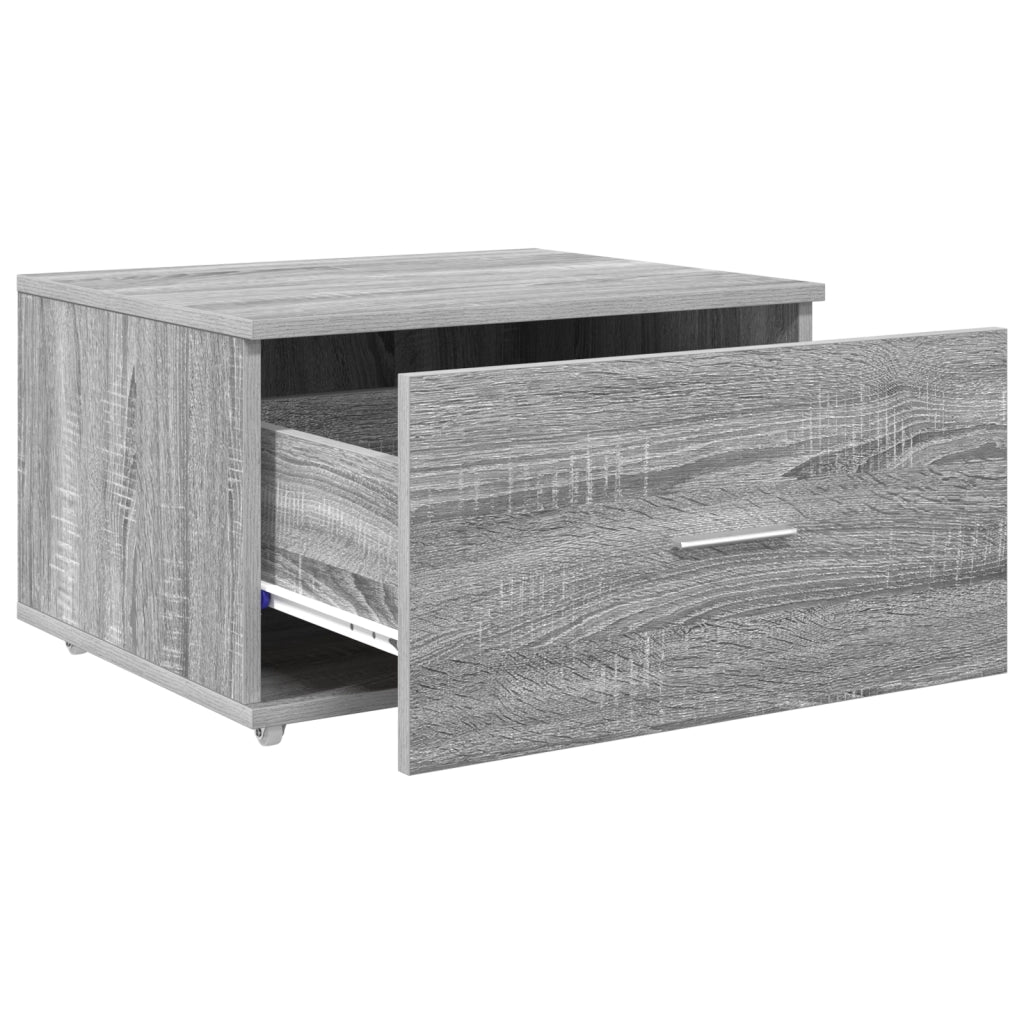 Armadio con Cassetti Grigio Sonoma Legno Ingegnerizzato Medio