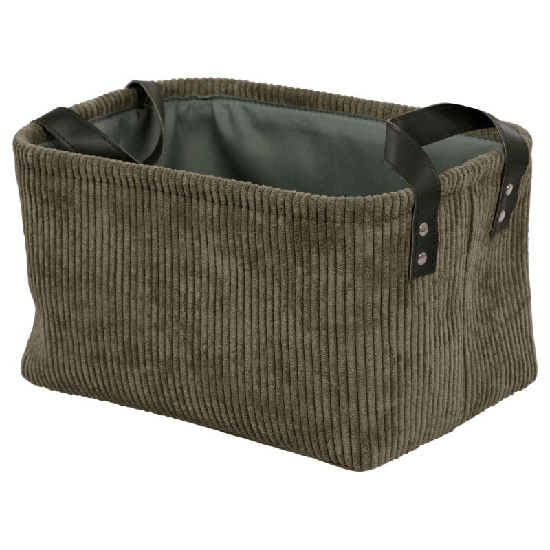 Set di 6 Cesti porta tutto Micol Verde
33x23x18cm
Velluto A Coste