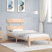 Giroletto senza Materasso 90x200 cm in Legno Massello di Pino 3193516