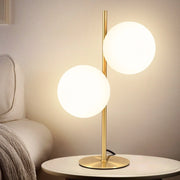 ZMH Lampada da tavolo moderna oro industriale soggiorno comodino