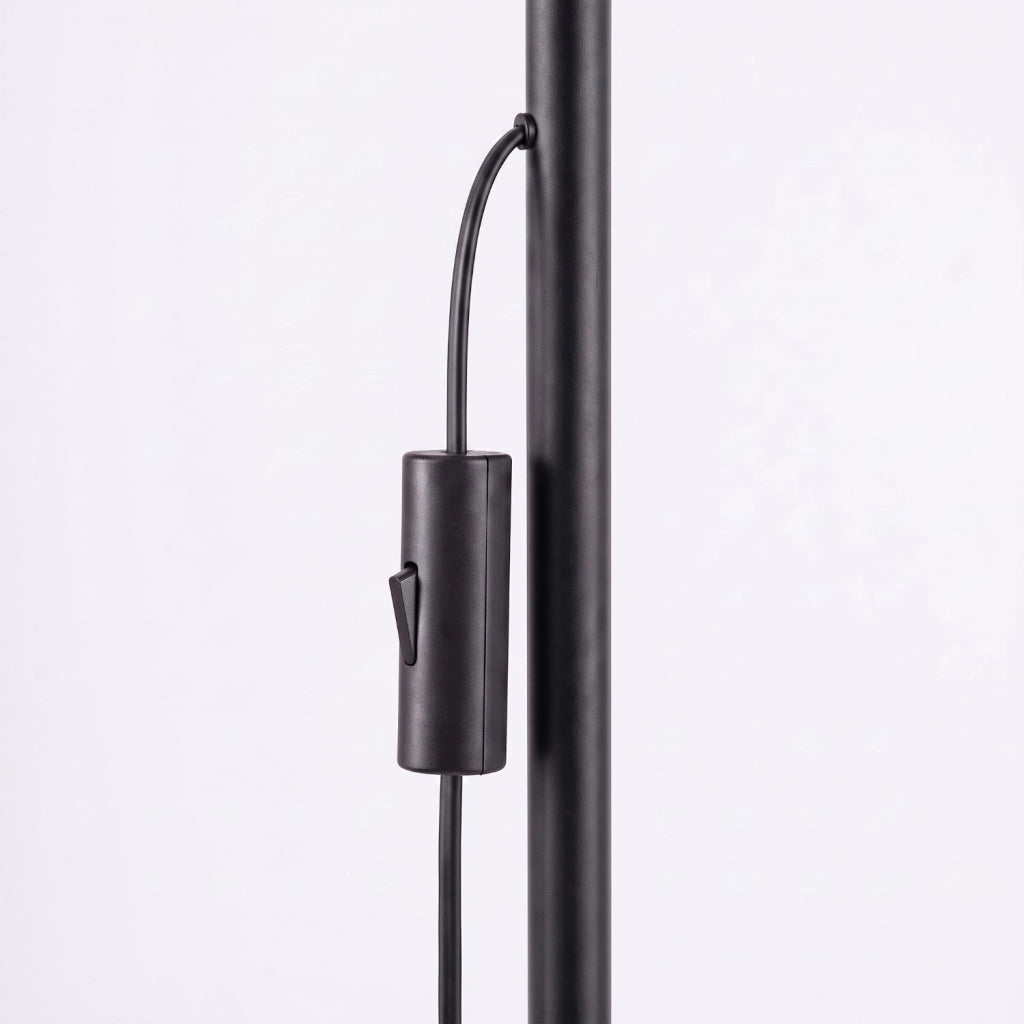 Lampada da terra RAYO 1 nera