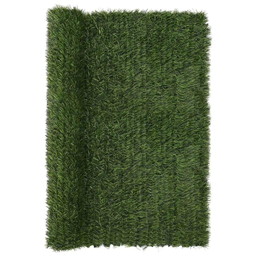 Recinzione Artificiale Verde chiaro 1,5 x 3 m PVC e Acciaio CFW3486035