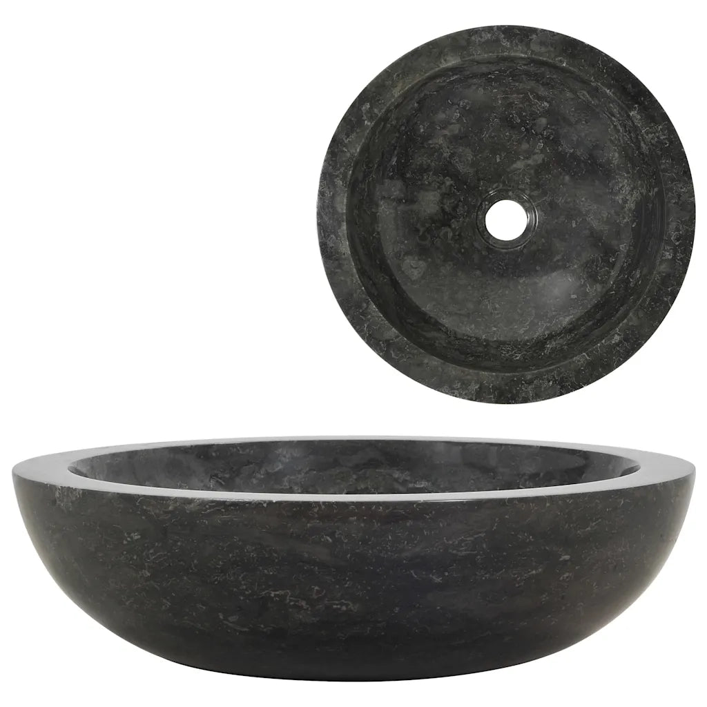 Lavandino 40x12 cm in Marmo Nero CFW3862609