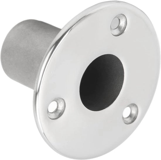 Fissaggio per Barche 25 Mm - Base in Acciaio Inossidabile - Installazione Facile - Superficie Liscia