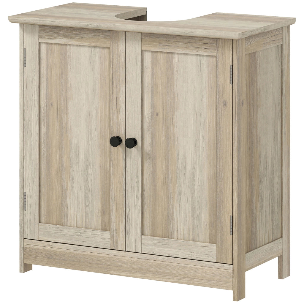 Mobiletto Sottolavabo Bagno ¨C zephmum ¨C Grigio 60x30x60 cm
