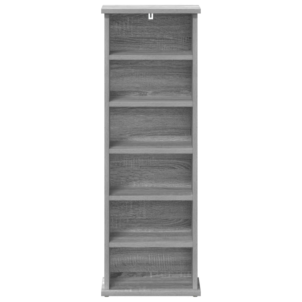 Mobile per CD Sonoma grigio 60 x 17 x 92 cm 8012756