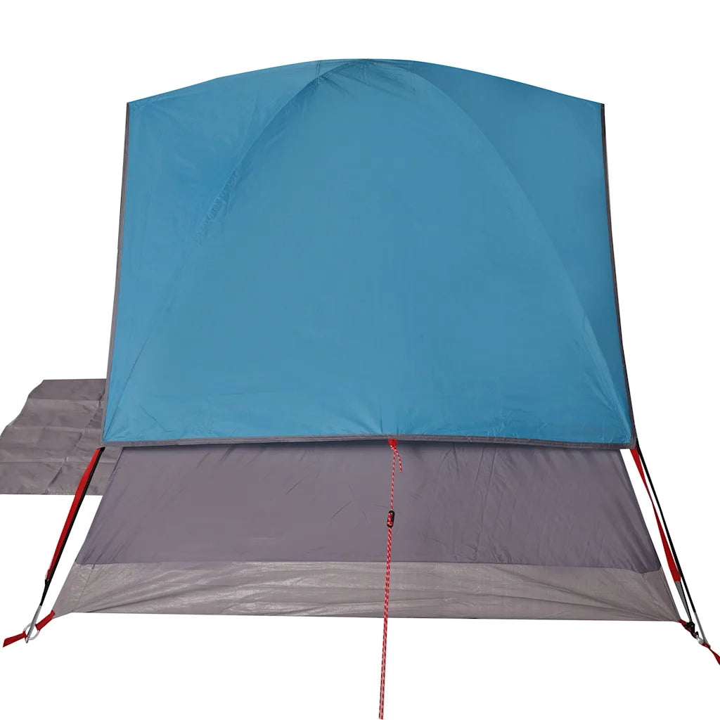 Tenda da Campeggio a Cupola per 2 Persone Blu Impermeabile 94692