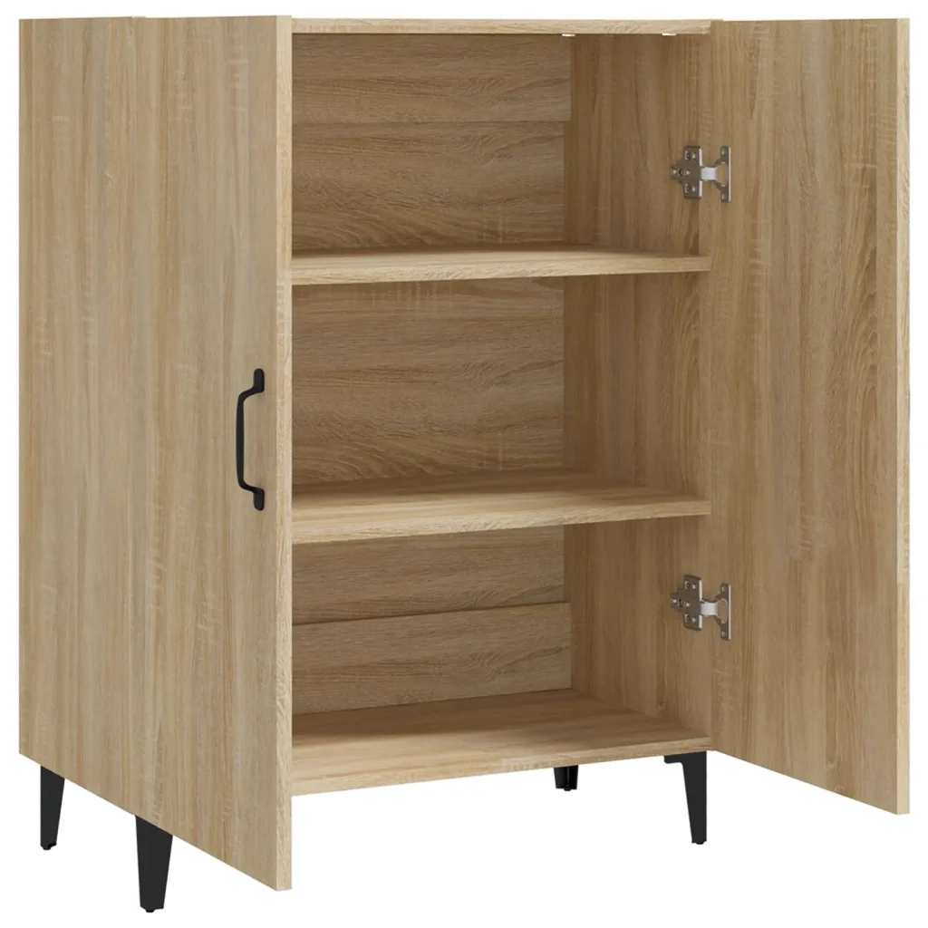 Credenza Rovere Sonoma 70x34x90 cm in Legno Multistrato 812108