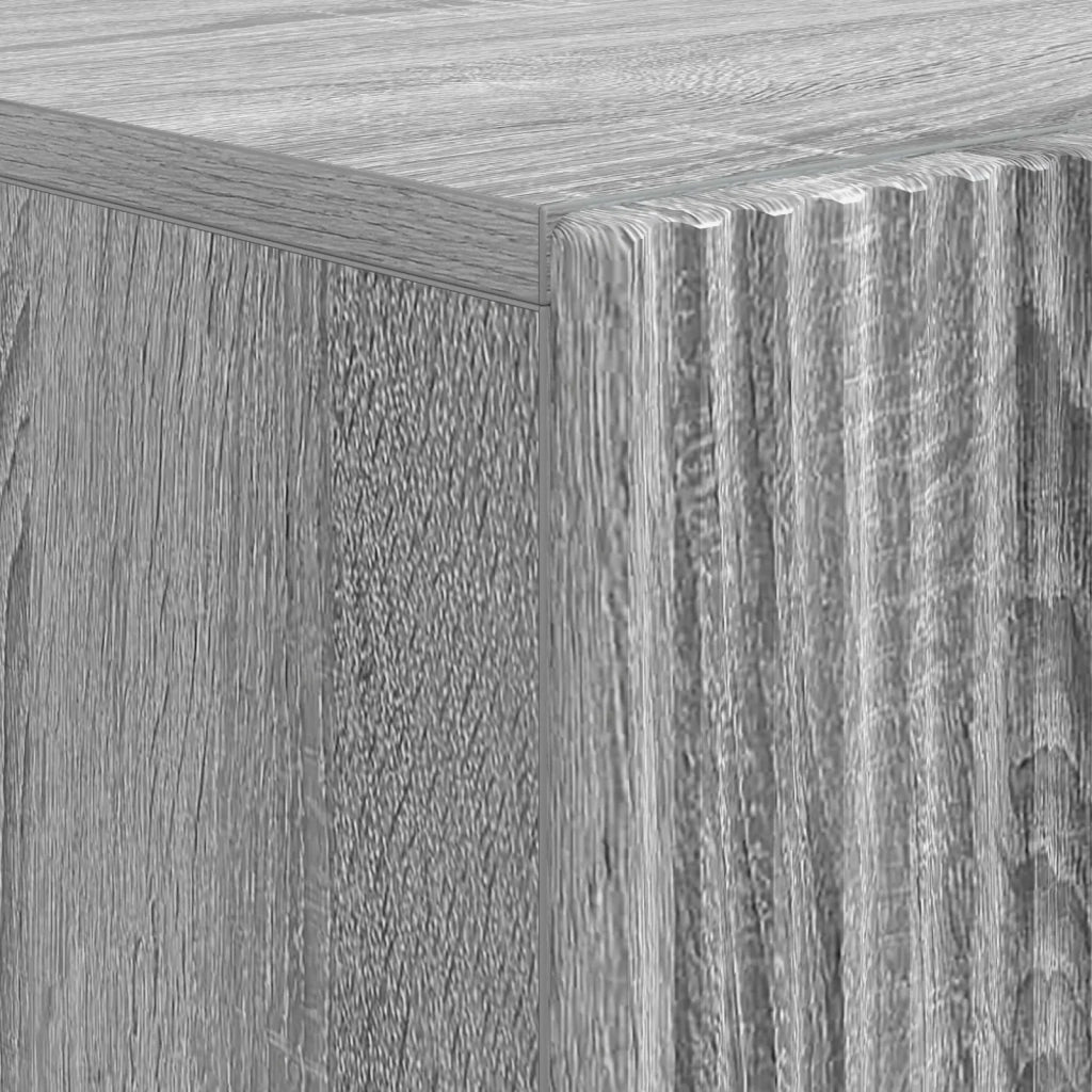 Mobiletto da Bagno ARNHEM Sonoma grigio 30 x 31 x 80 cm 896611