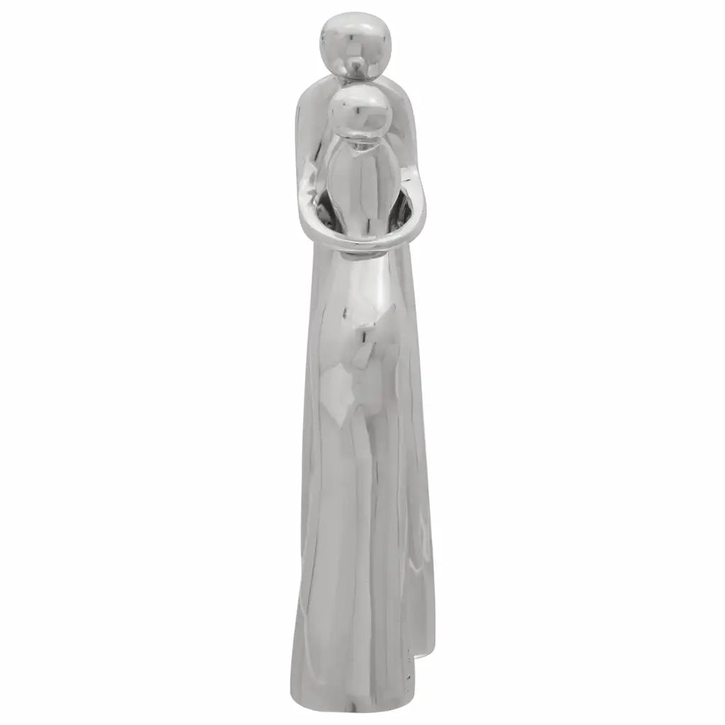 Scultura Argento 10 x 16 x 49 cm Alluminio CFW3508925