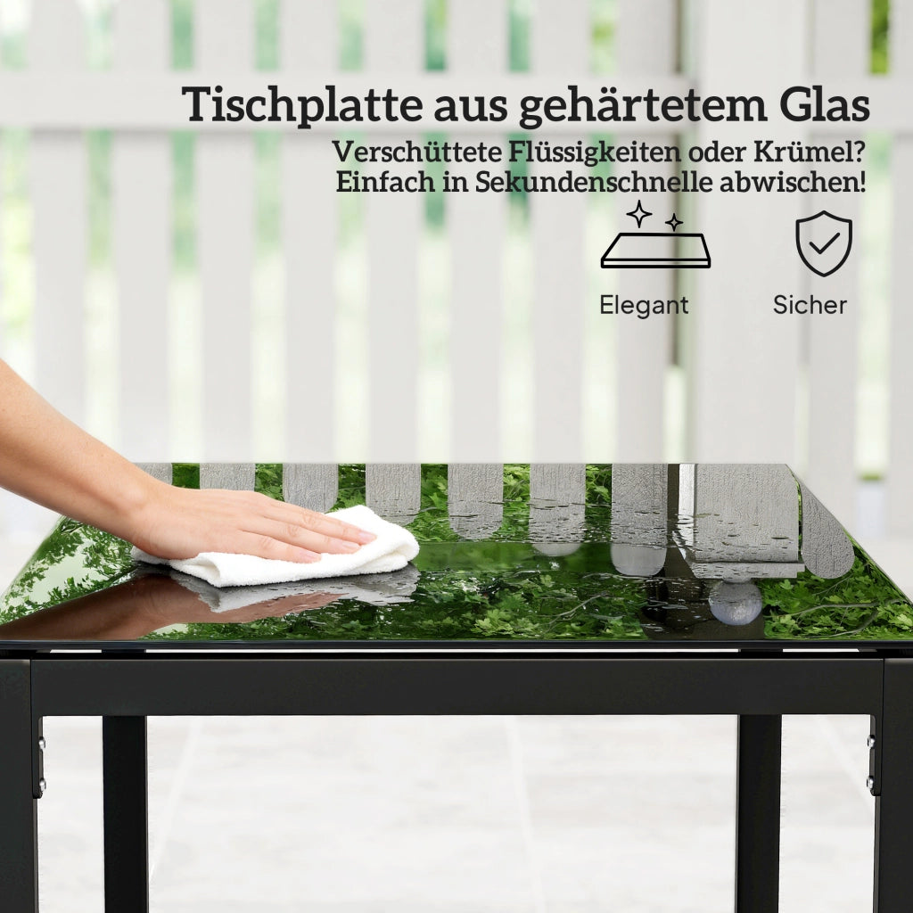 Set bistrot in rattan a 3 pezzi: 2 poltrone da giardino + tavolino da caffè; cuscini rimovibili; grigio chiaro