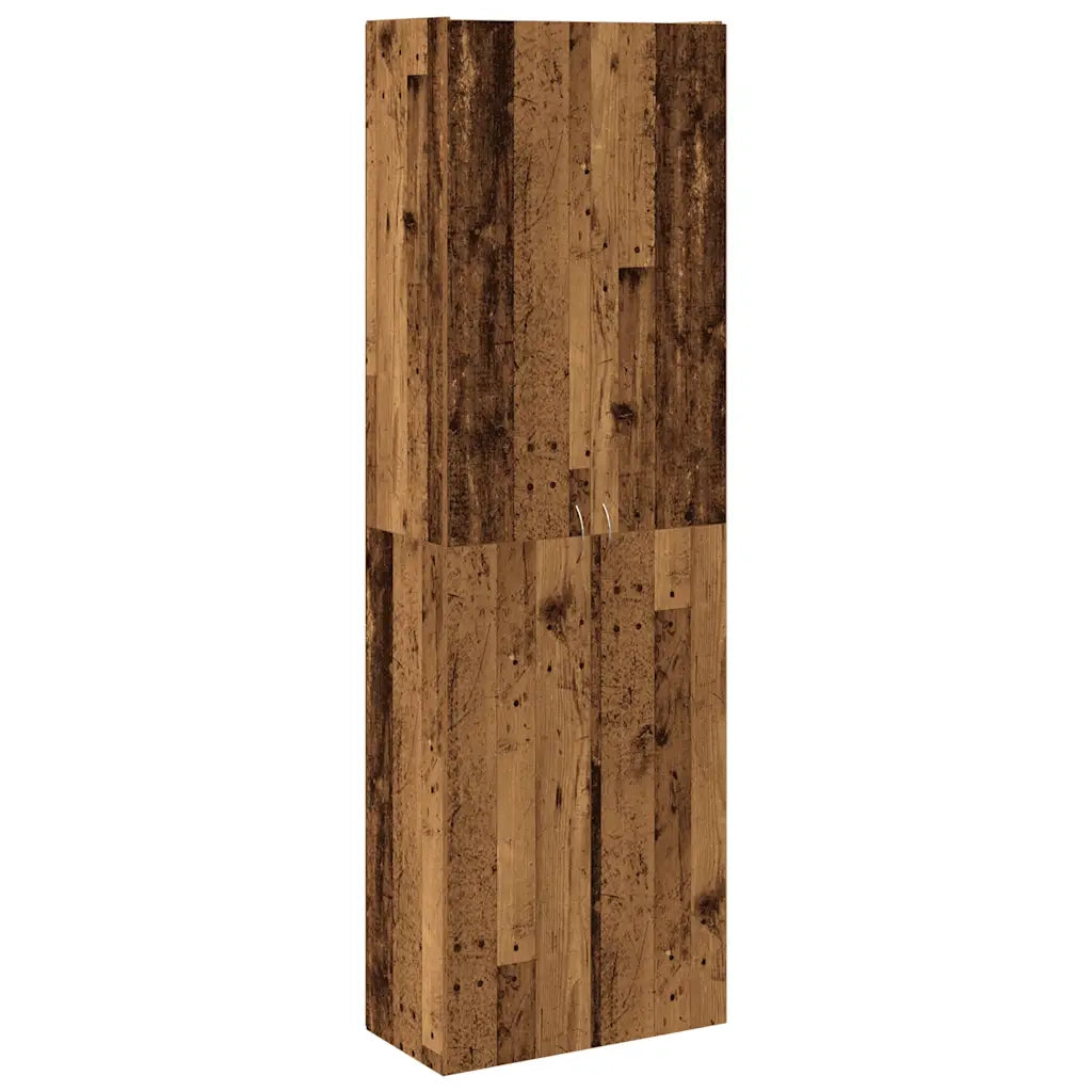 Credenza | Madia | Buffet da pranzo | Armadio da pranzo Legno Antico 60x32x190 cm in Truciolato