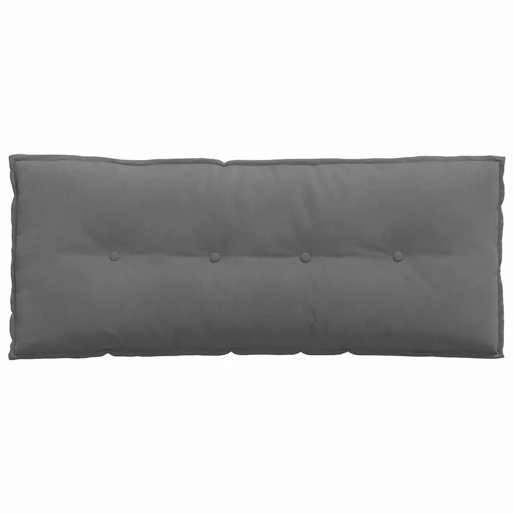 Cuscino per Schiena Grigio scuro 120 x 50 cm 42014818