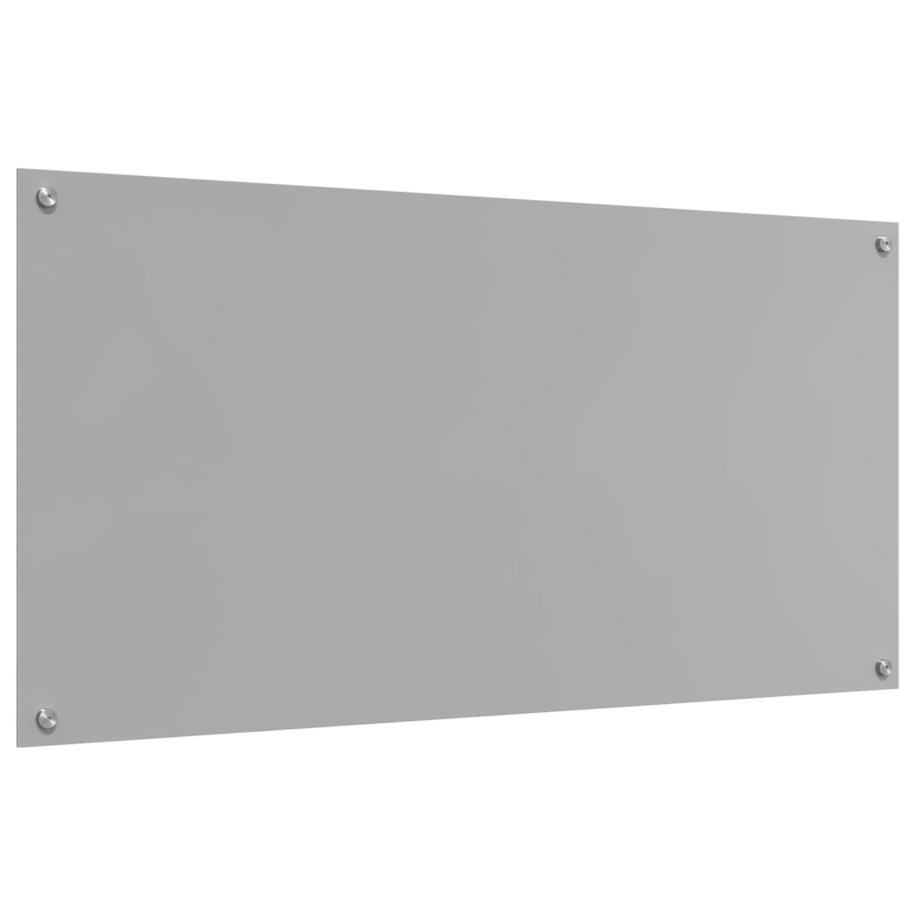 Schienale cucina  Grigio chiaro 120x60x0,6 cm in vetro temperato
