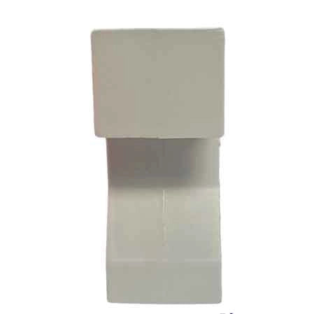 GIUNTO DI RACCORDO PER GOCCIOLATOIO 'LINEARE' 7 h - bianco (ral 9010) - 10 pezzi