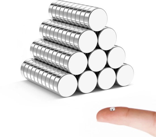 100 pezzi di magneti neodymium, minimagneti da 3×1 mm, piccoli magneti forti, magneti, magneti per whiteboard, pannelli da attacchi, adesivi magnetici e molto altro
