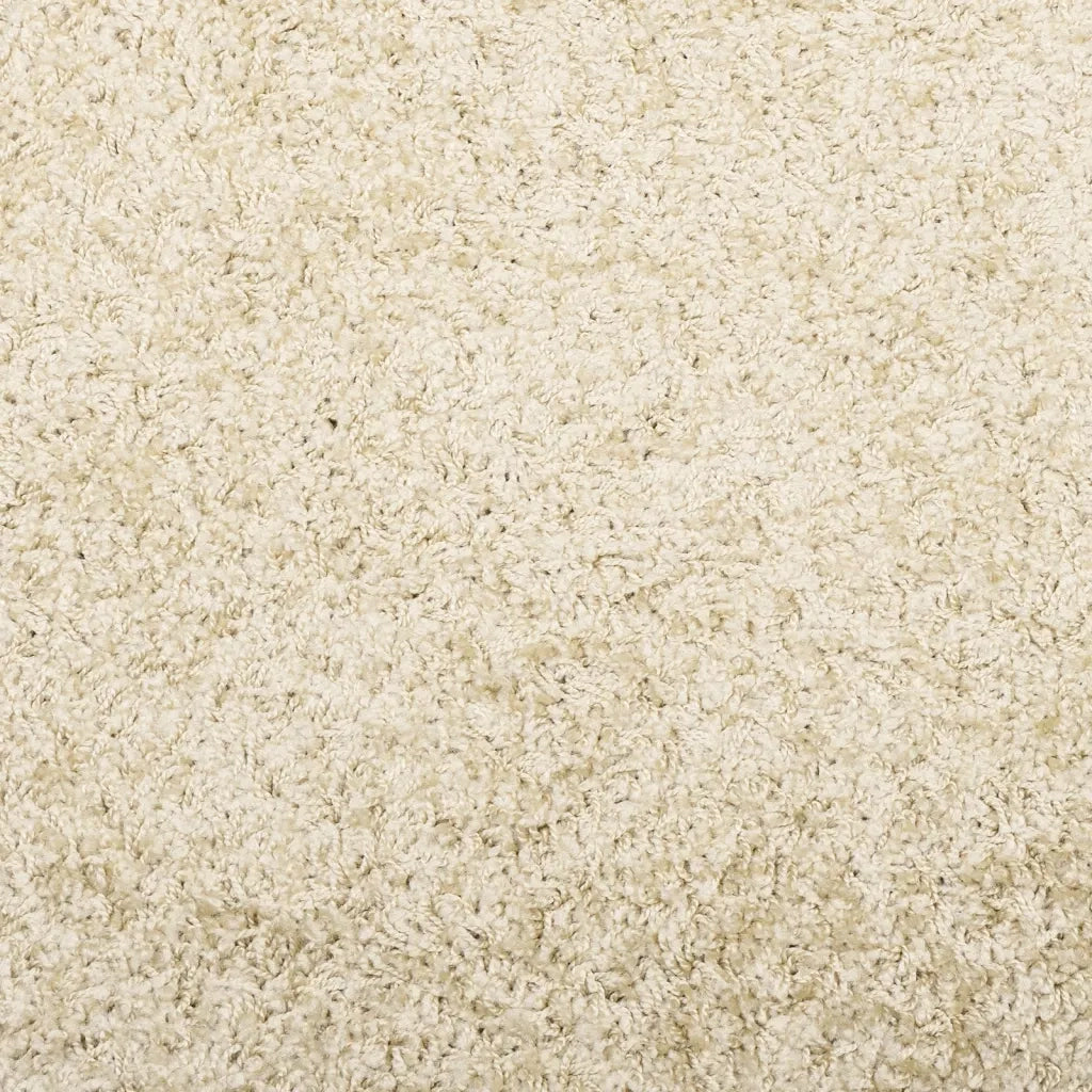 Tappeto Shaggy PAMPLONA a Pelo Lungo Moderno Oro Ã˜ 160 cm