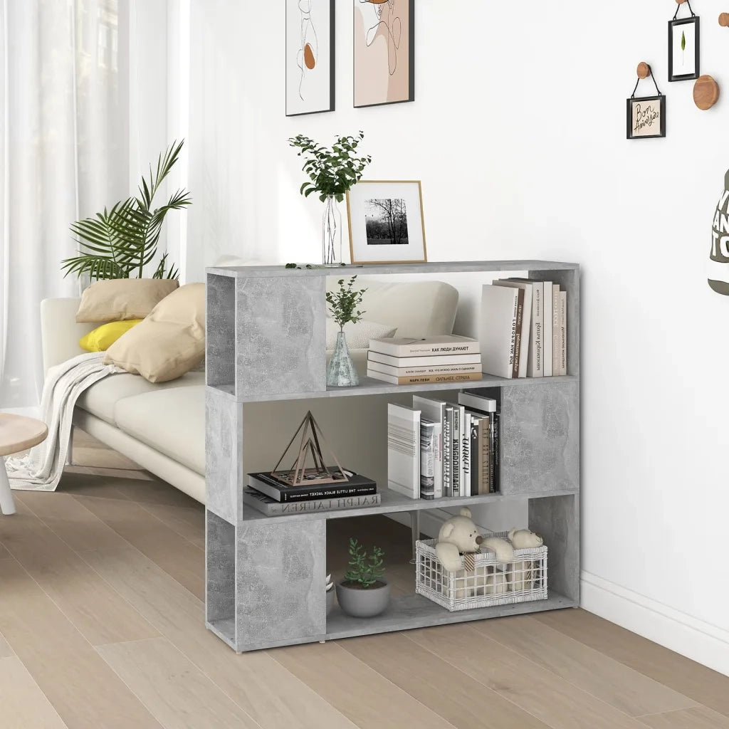 Libreria/Divisorio Grigio Cemento 100x24x94 cm cod mxl 18121