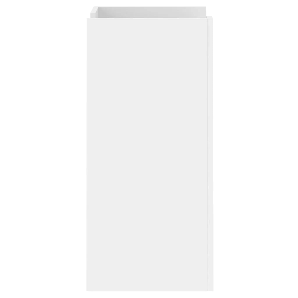 Buffet credenza cassettiera armadio mobile contenitore organizer per cucina soggiorno salotto 45 x 35 x 75 cm legno ingegnerizzato bianco 02_0030313